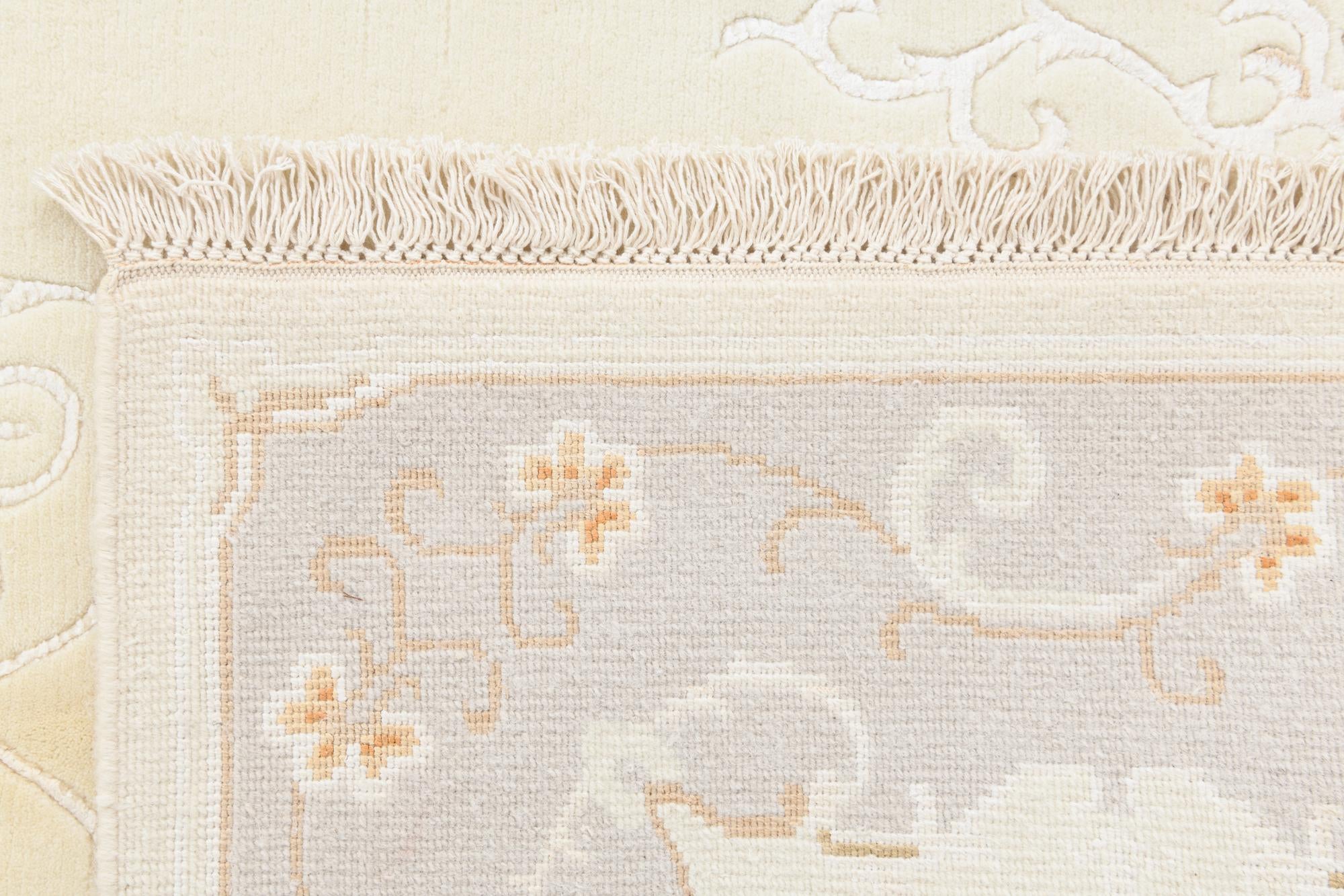4' 1 x 6' Hand Knotted Darya Wool Rug