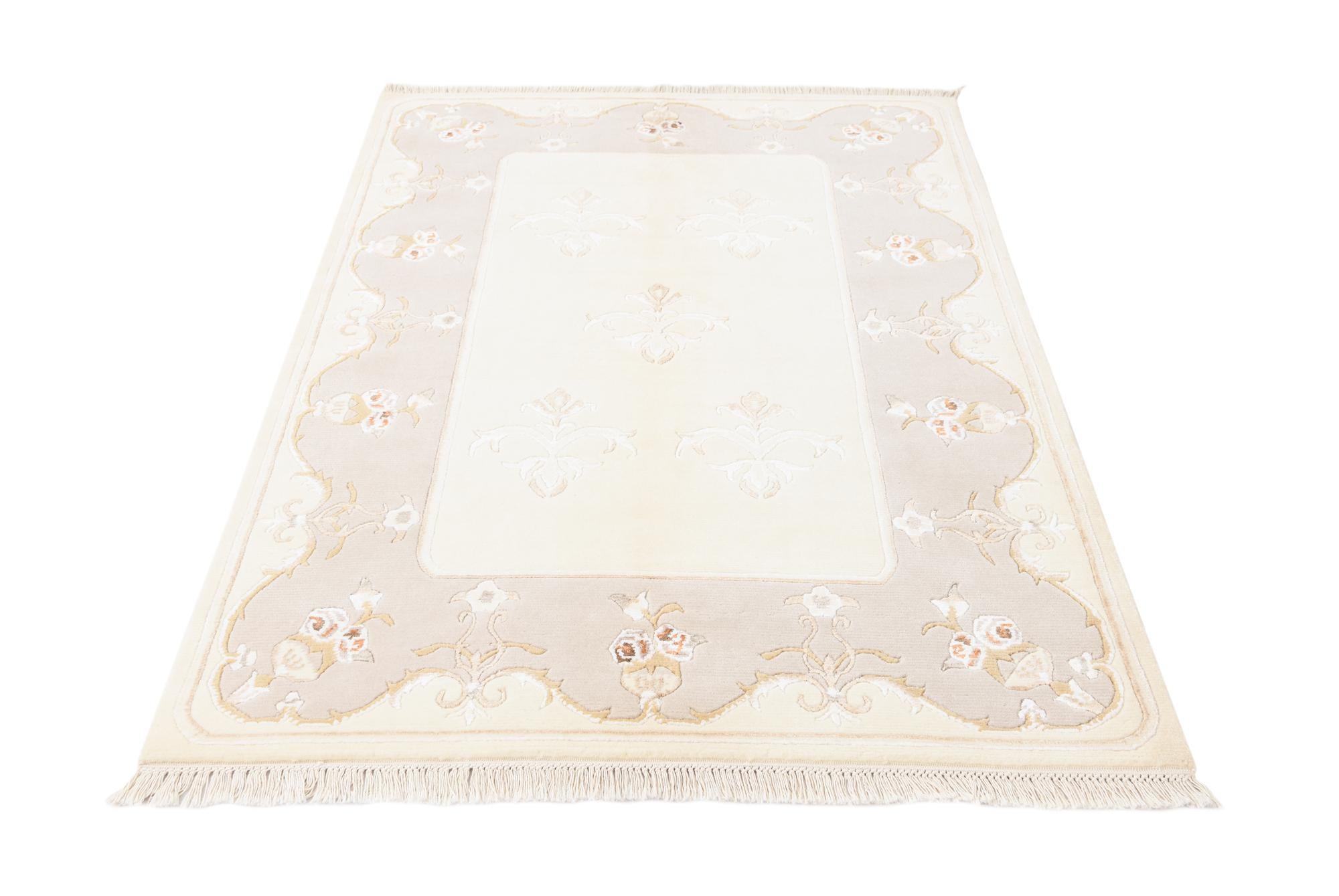4' x 6' Hand Knotted Darya Wool Rug