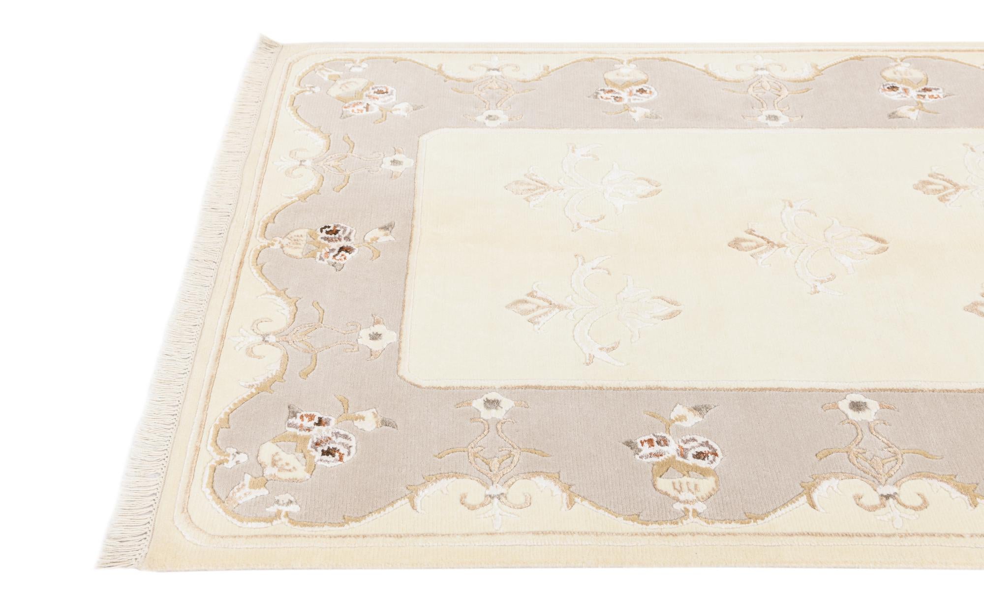 4' x 6' Hand Knotted Darya Wool Rug