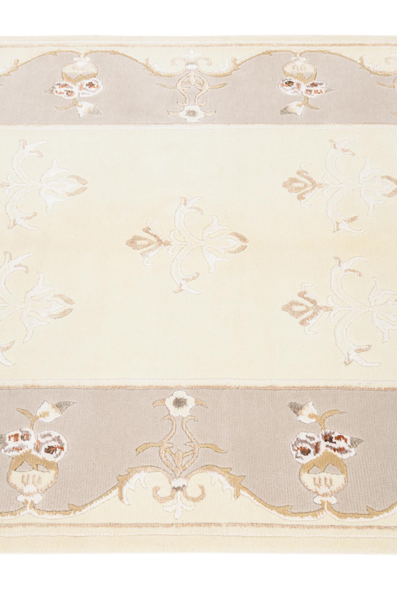 4' x 6' Hand Knotted Darya Wool Rug