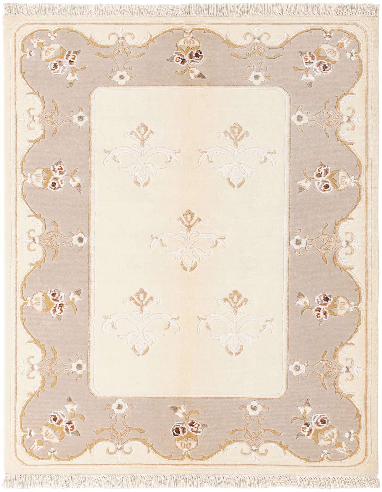 4' x 6' Hand Knotted Darya Wool Rug