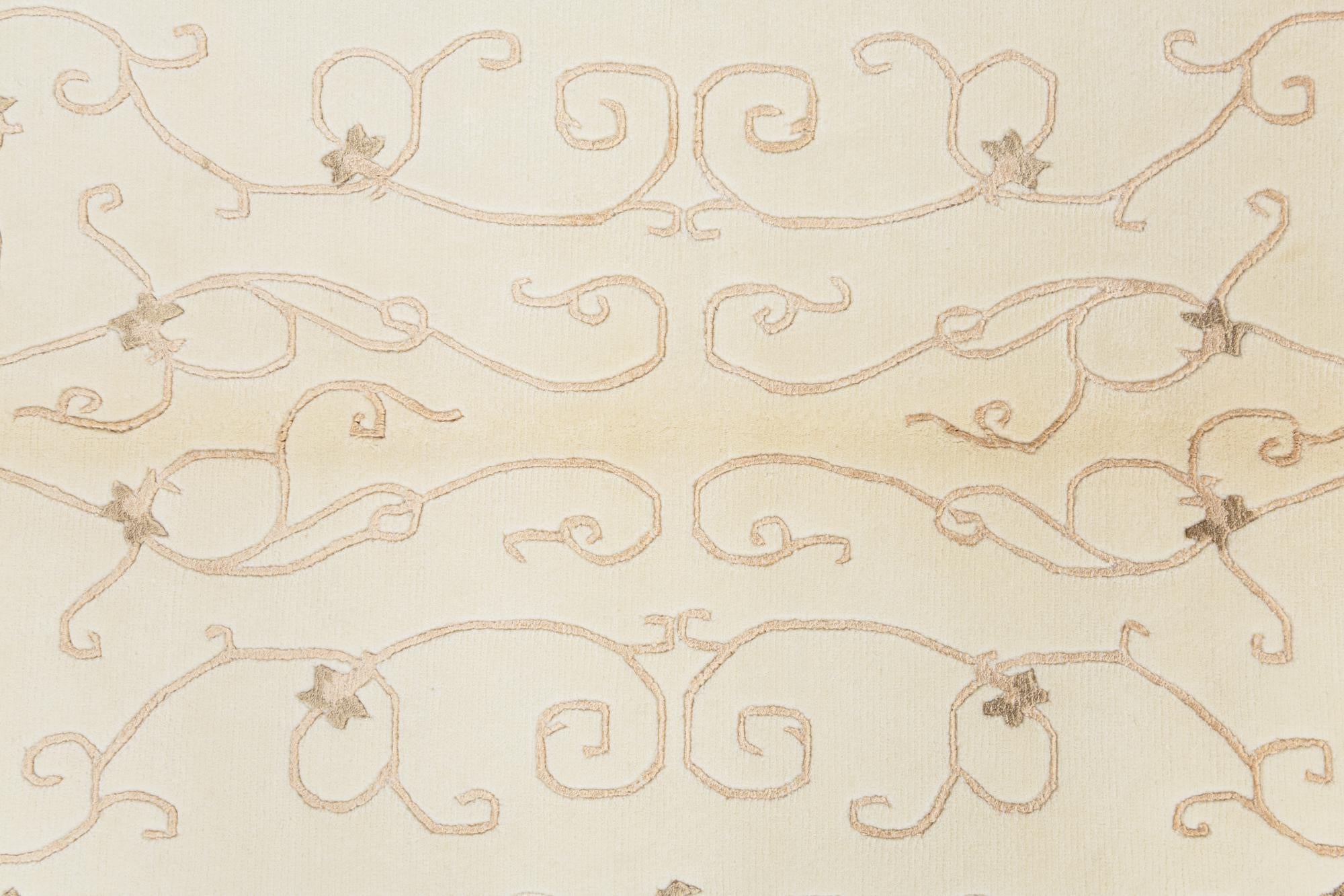 4' x 6' 1 Hand Knotted Darya Wool Rug