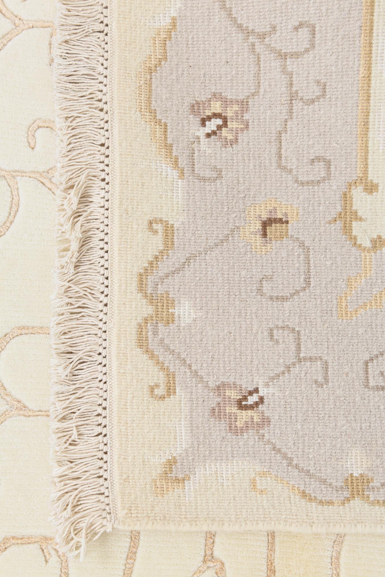 4' x 6' 1 Hand Knotted Darya Wool Rug