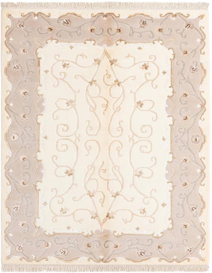 Detail image of 4' x 6' 1 Hand Knotted Darya Wool Rug