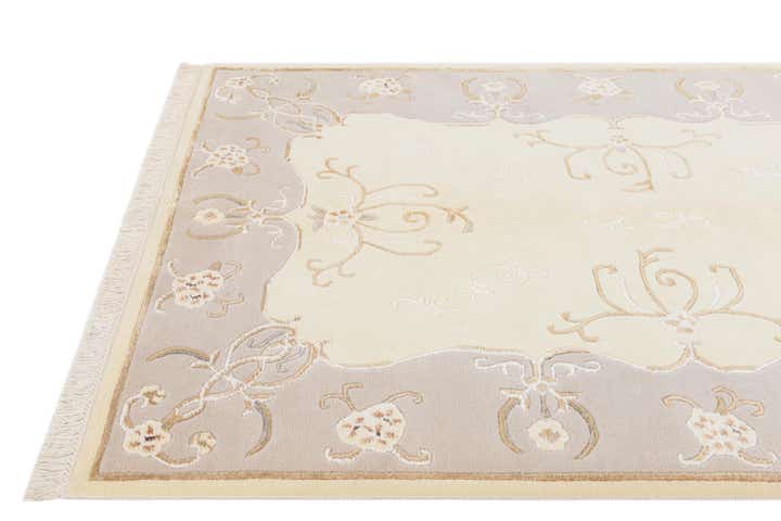 4' 2 x 5' 10 Hand Knotted Darya Wool Rug