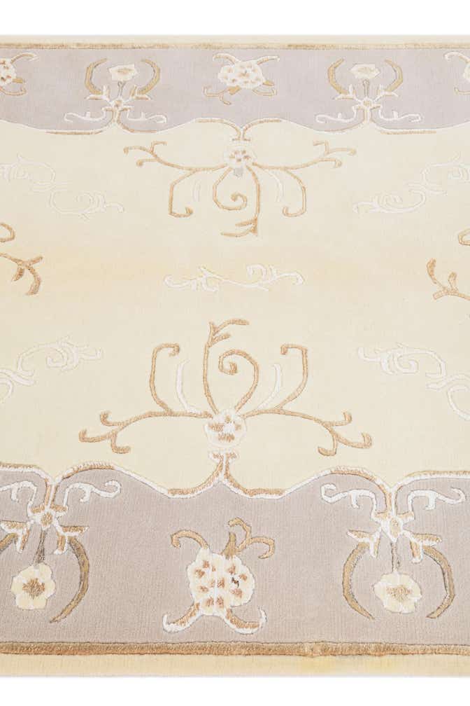 4' 2 x 5' 10 Hand Knotted Darya Wool Rug
