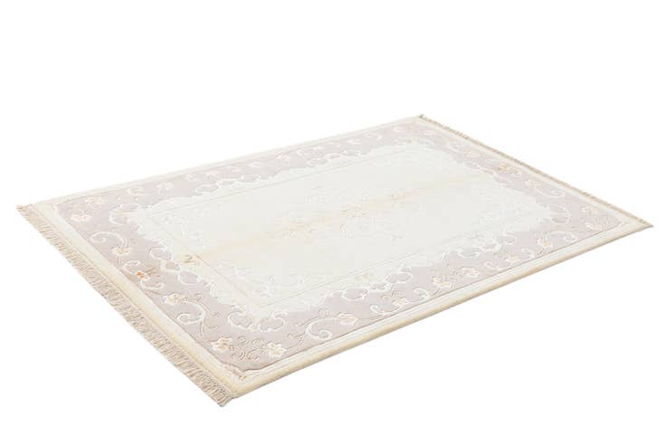 Detail image of 4' x 5' 10 Hand Knotted Darya Wool Rug