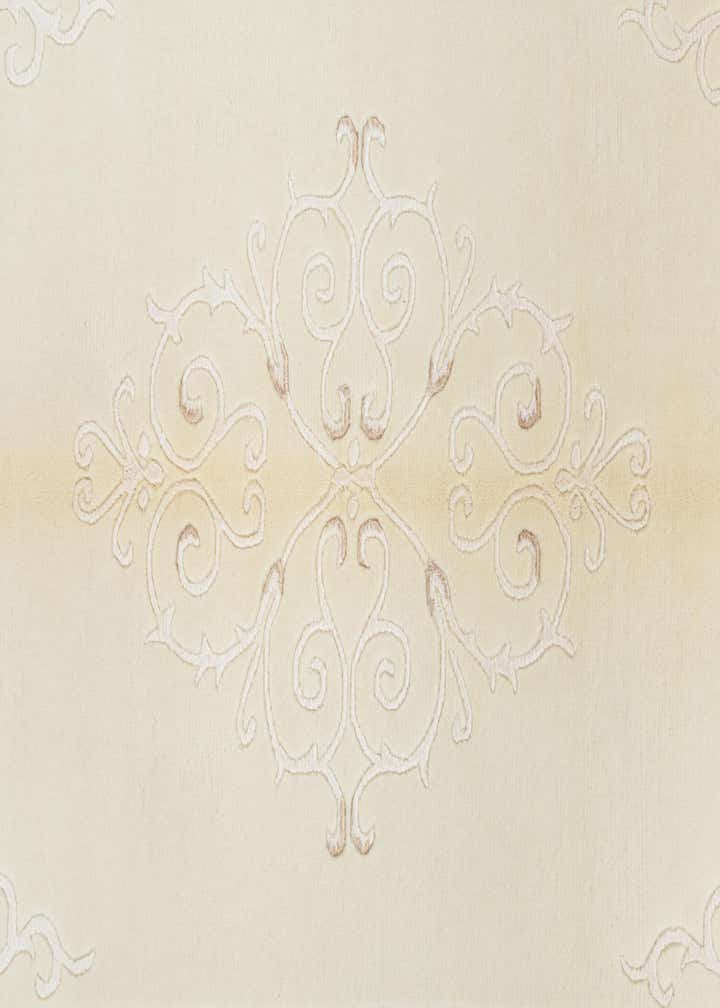 4' x 5' 10 Hand Knotted Darya Wool Rug