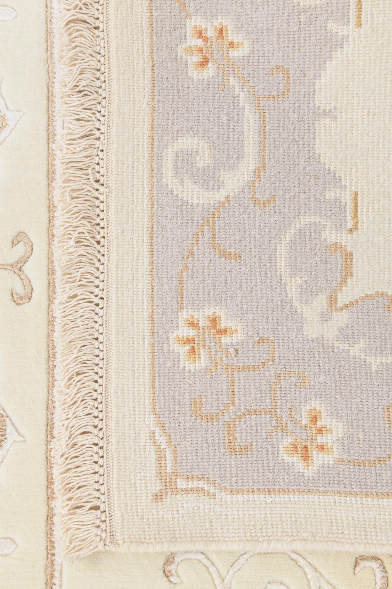 4' x 5' 10 Hand Knotted Darya Wool Rug