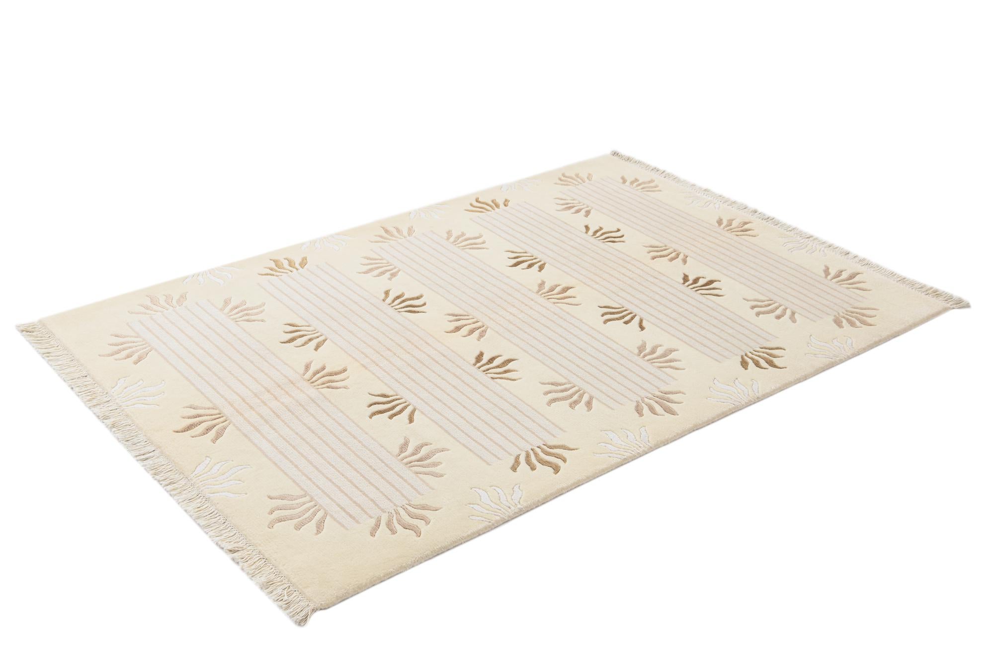 4' 1 x 6' Hand Knotted Darya Wool Rug