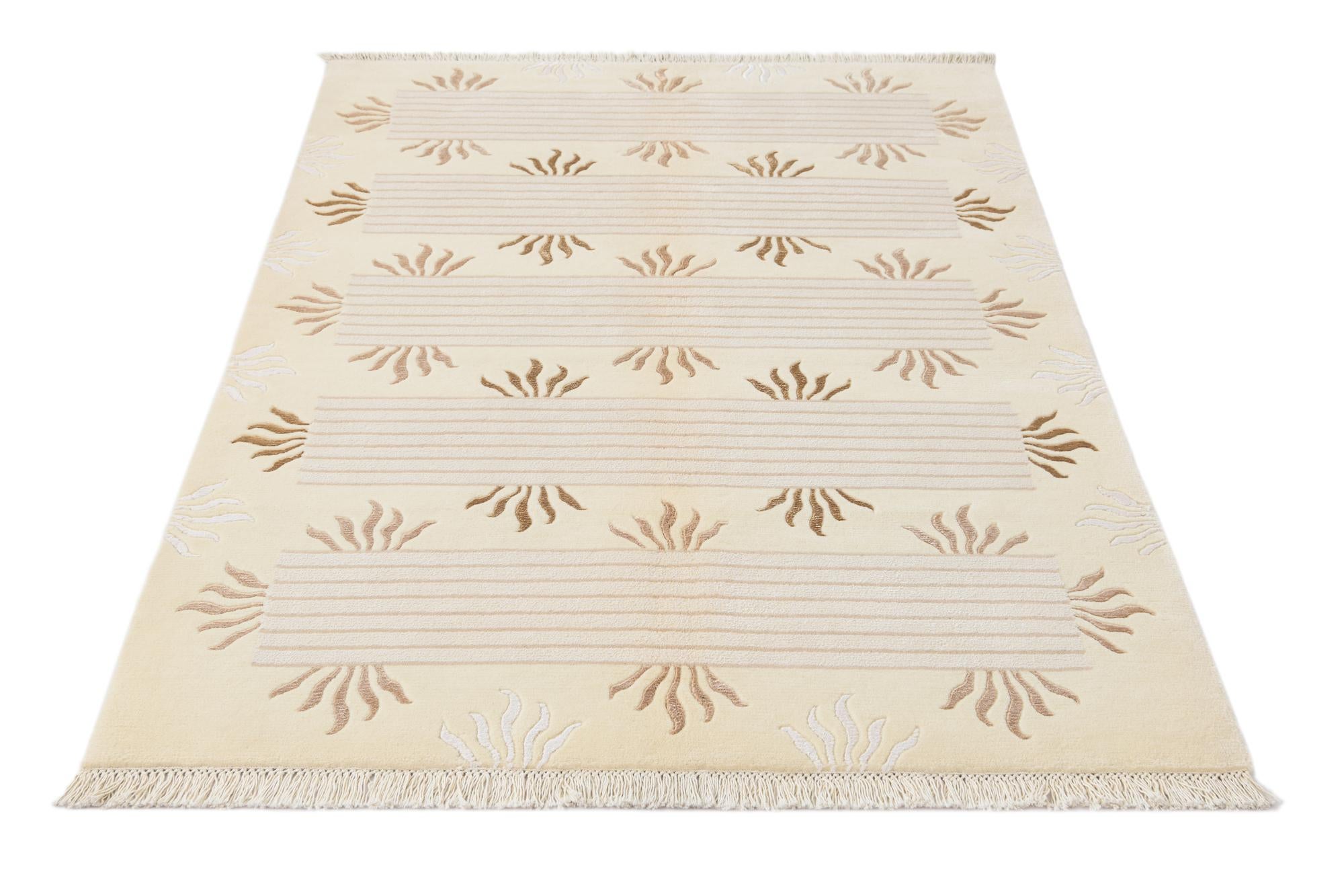 4' 1 x 6' Hand Knotted Darya Wool Rug
