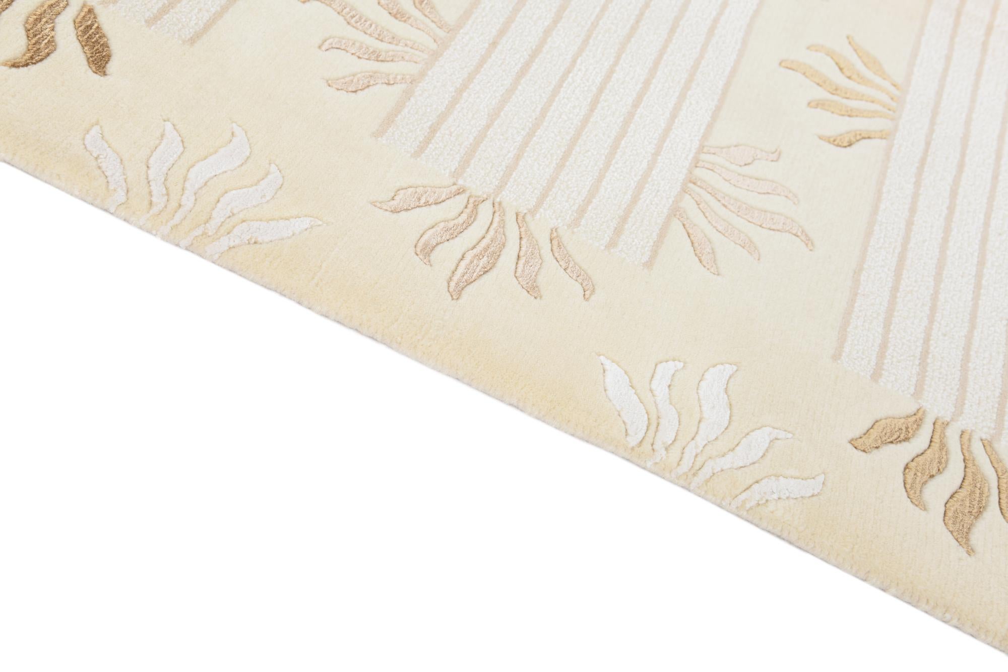 4' 1 x 6' Hand Knotted Darya Wool Rug