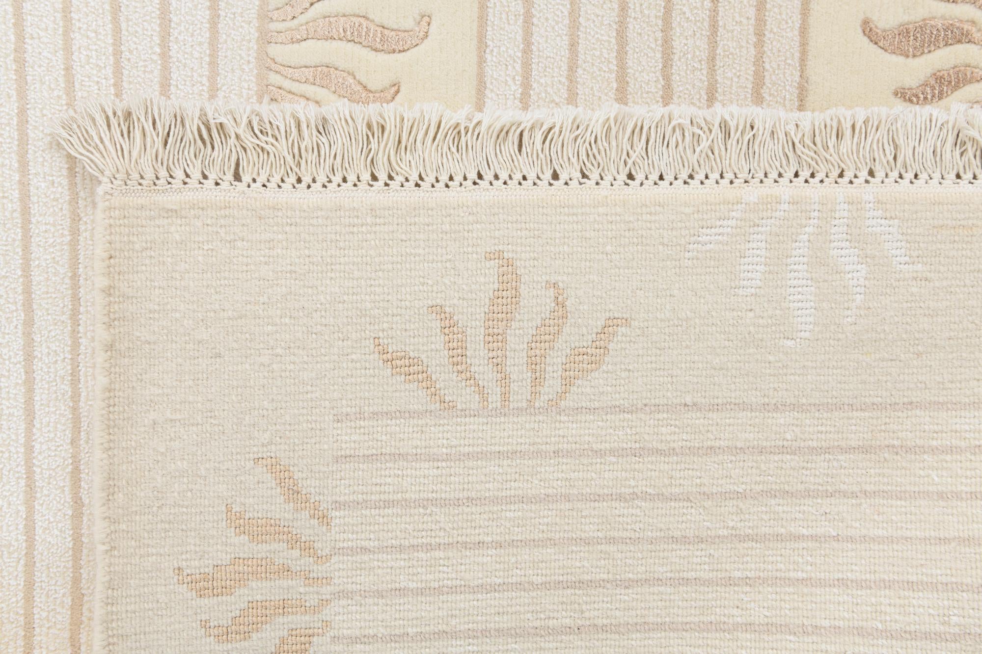 4' 1 x 6' Hand Knotted Darya Wool Rug