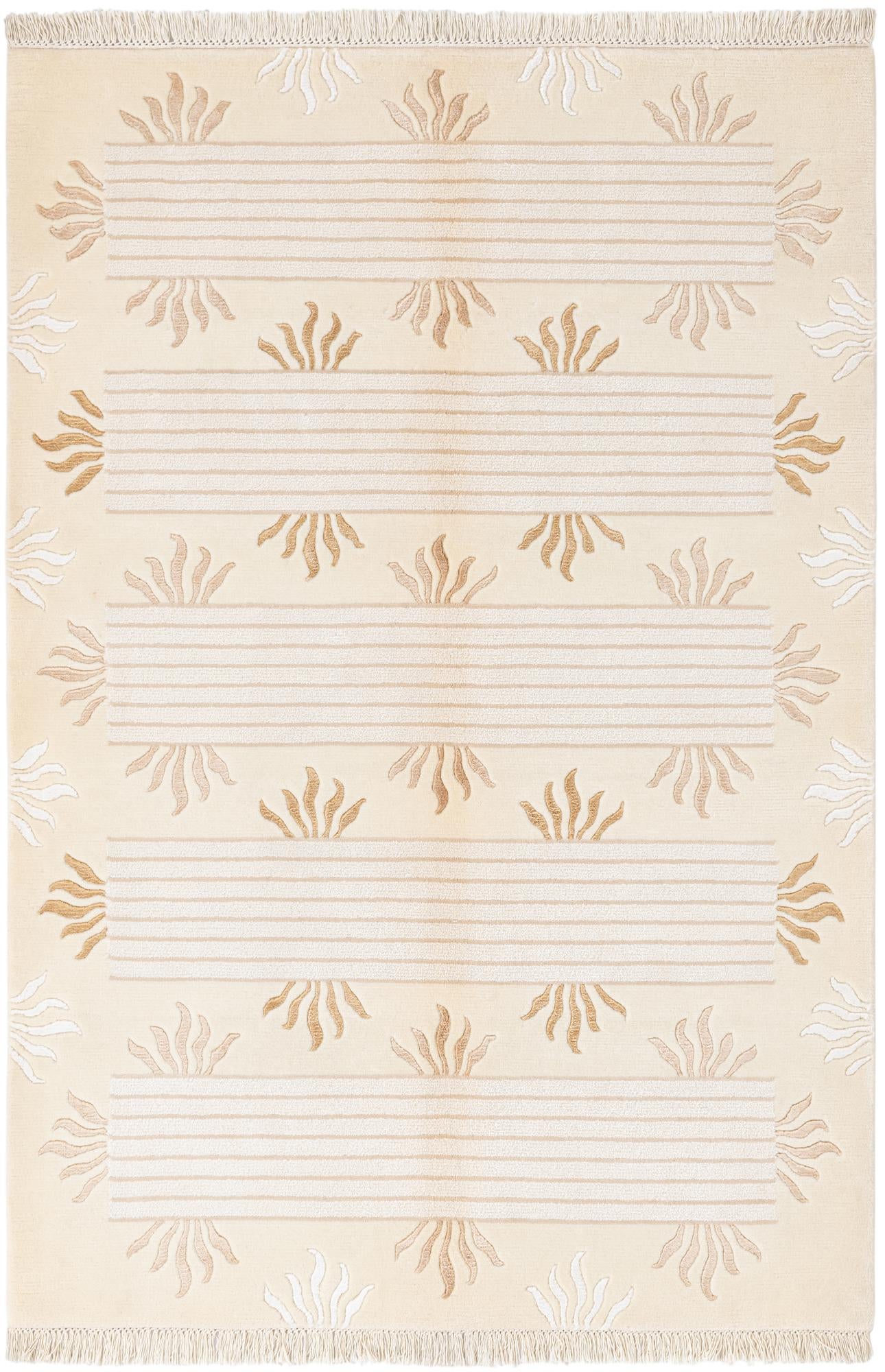 4' 1 x 6' Hand Knotted Darya Wool Rug