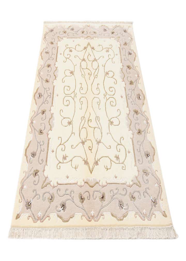 4' 2 x 5' 11 Hand Knotted Darya Wool Rug