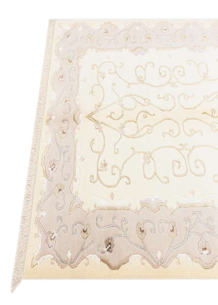 4' 2 x 5' 11 Hand Knotted Darya Wool Rug