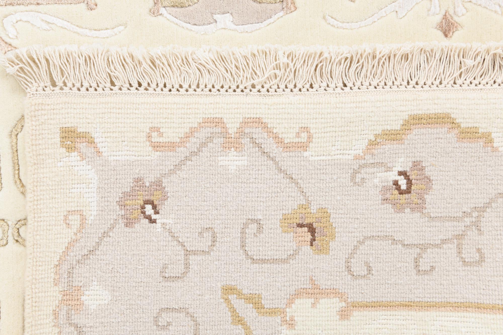 4' 2 x 5' 11 Hand Knotted Darya Wool Rug