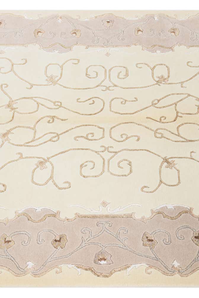 4' 1 x 5' 11 Hand Knotted Darya Wool Rug