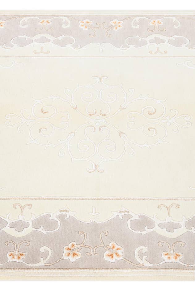 Detail image of 3' 11 x 5' 11 Hand Knotted Darya Wool Rug