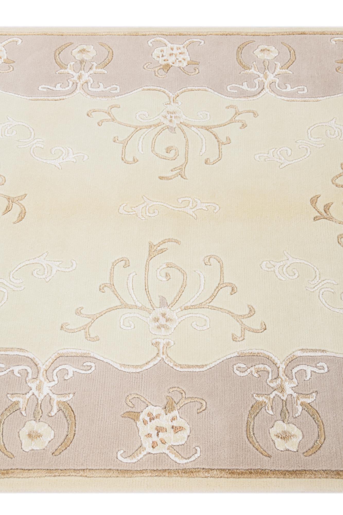 3' 11 x 5' 11 Hand Knotted Darya Wool Rug