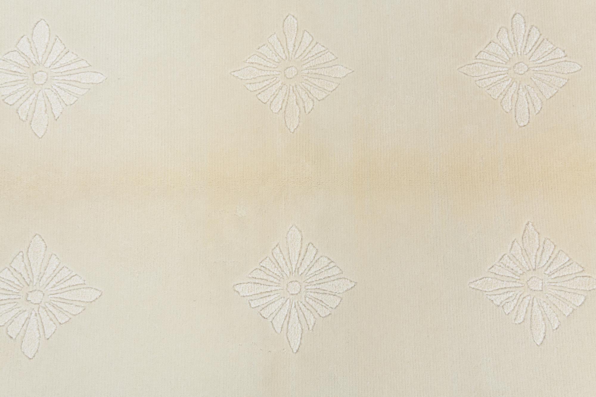 3' 11 x 5' 11 Hand Knotted Darya Wool Rug