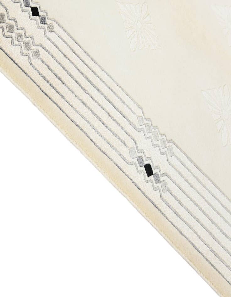 Detail image of 3' 11 x 6' 1  Hand Knotted Darya Wool Rug