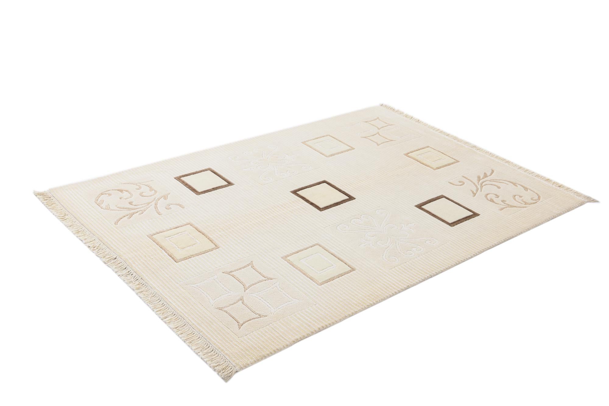 4' 1 x 6' Hand Knotted Darya Wool Rug