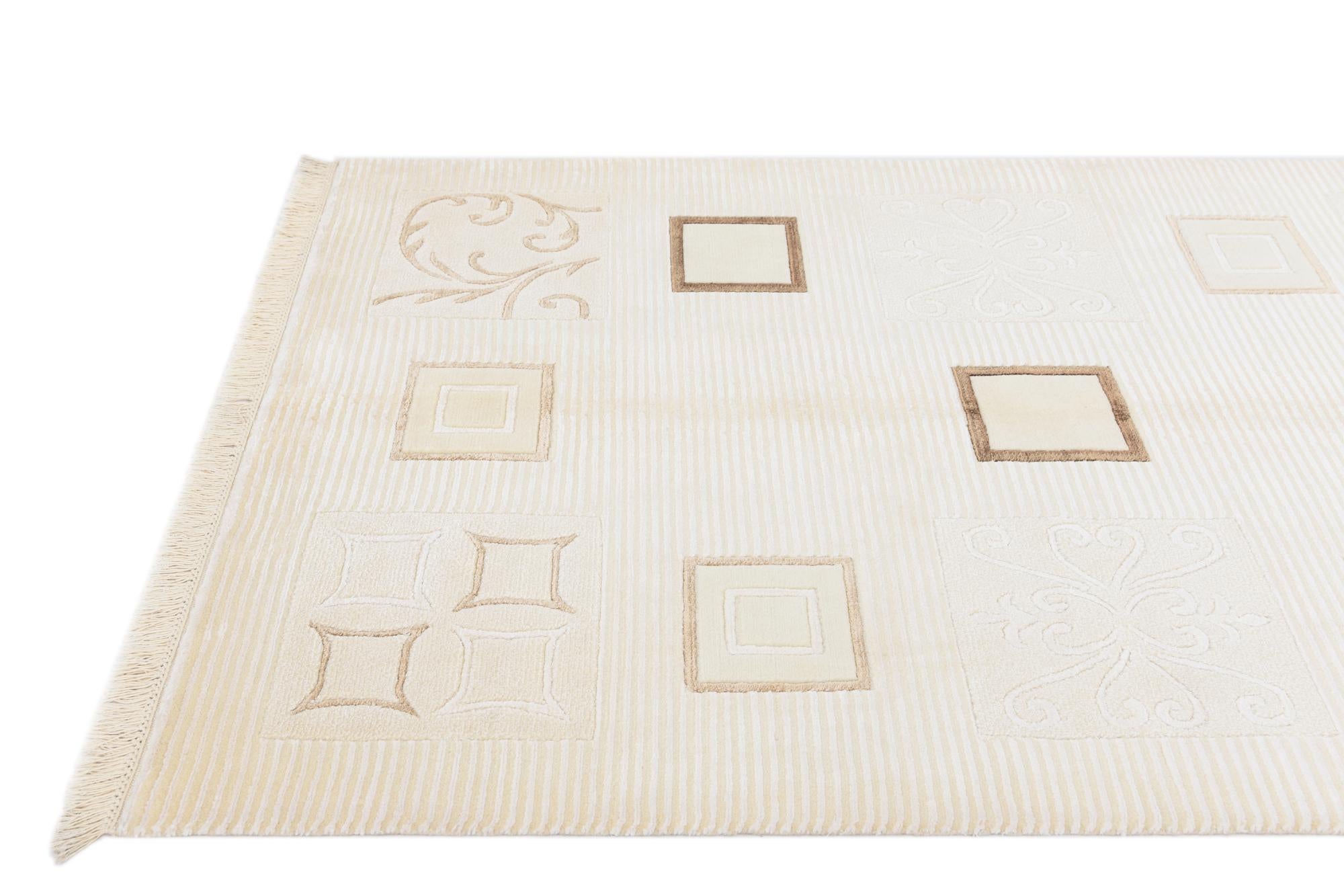 4' 1 x 6' Hand Knotted Darya Wool Rug