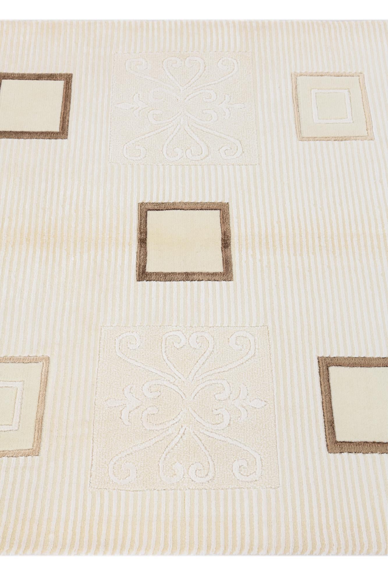 4' 1 x 6' Hand Knotted Darya Wool Rug