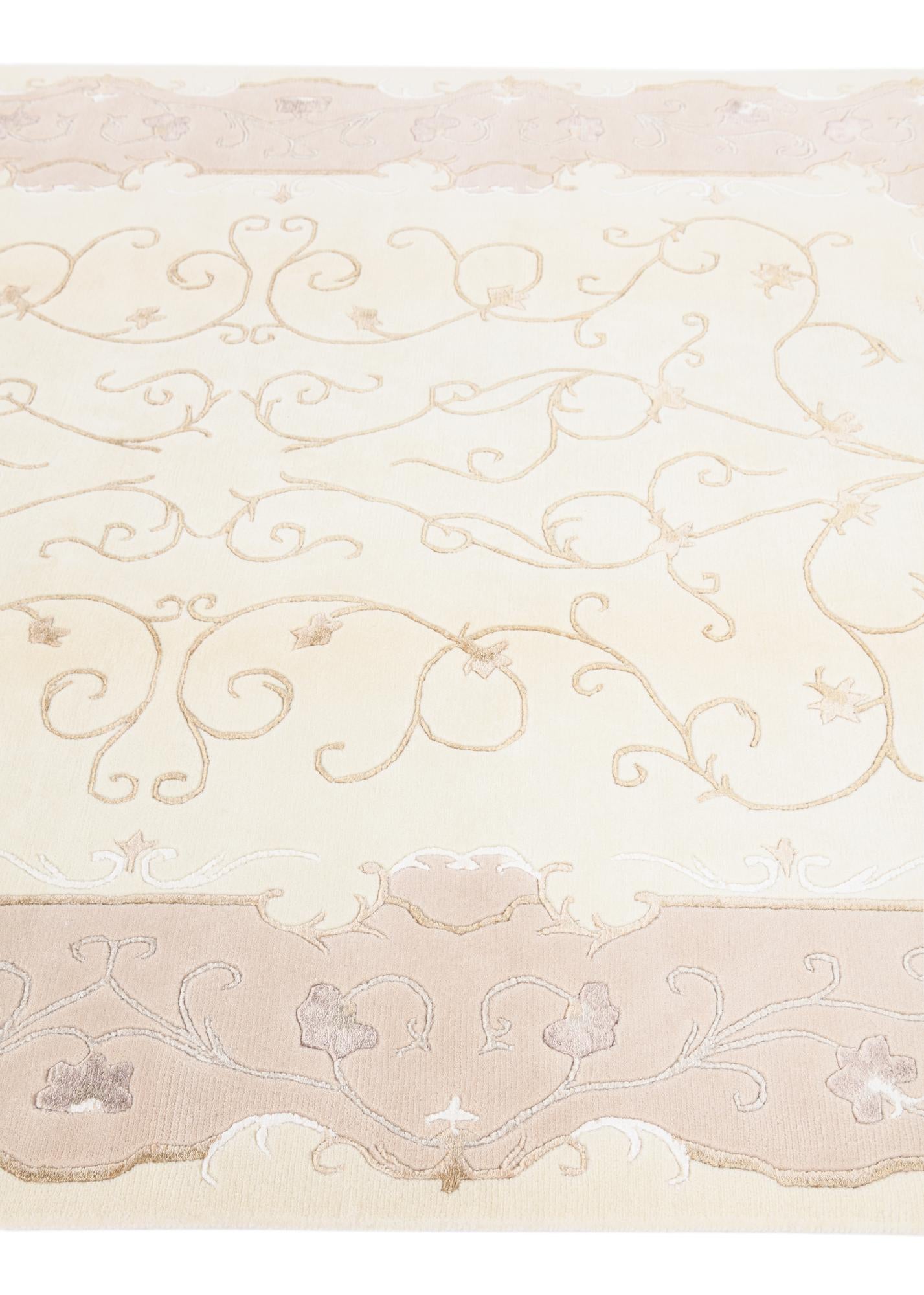 5' 7 x 7' 9 Hand Knotted Darya Wool Rug