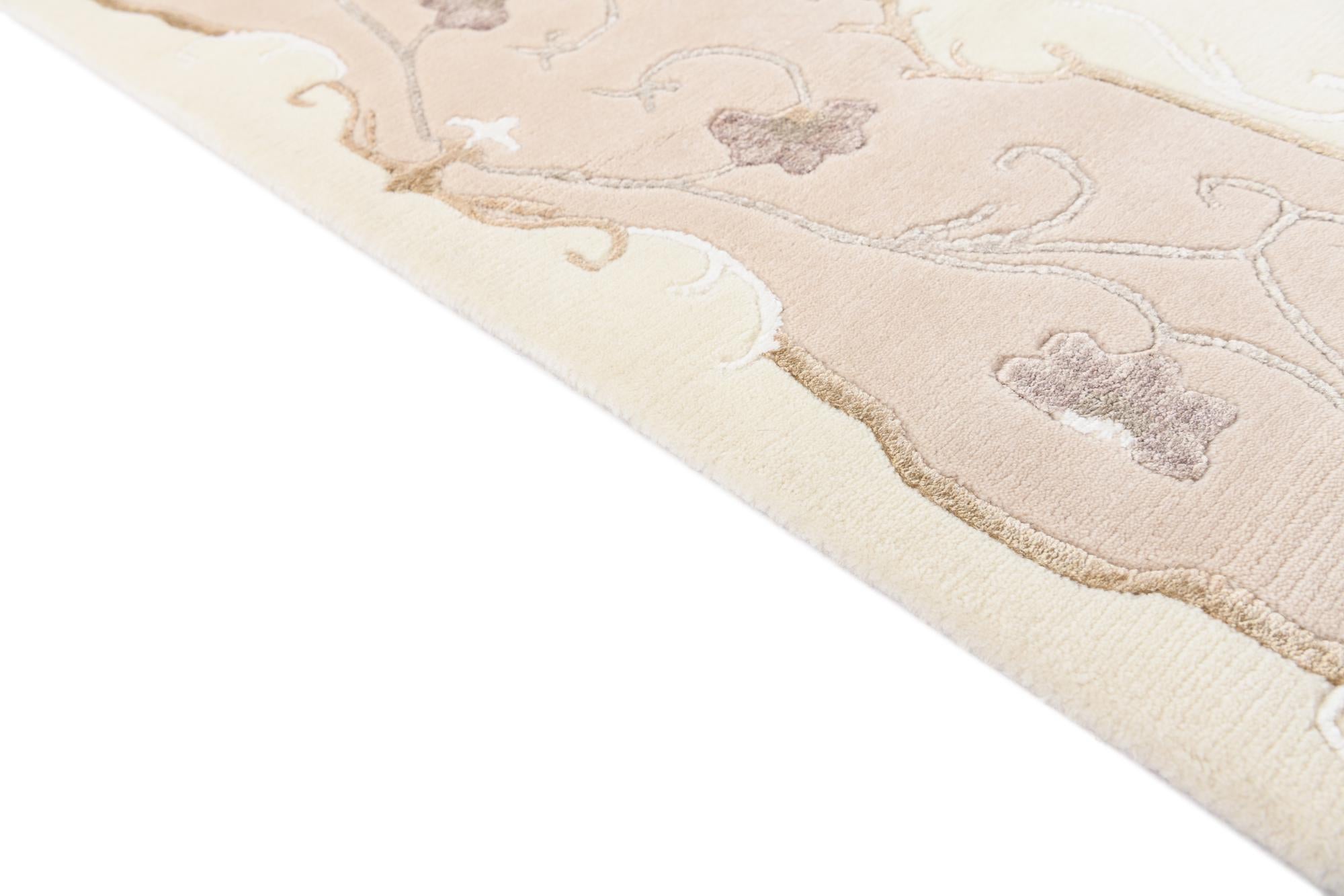 5' 7 x 7' 9 Hand Knotted Darya Wool Rug