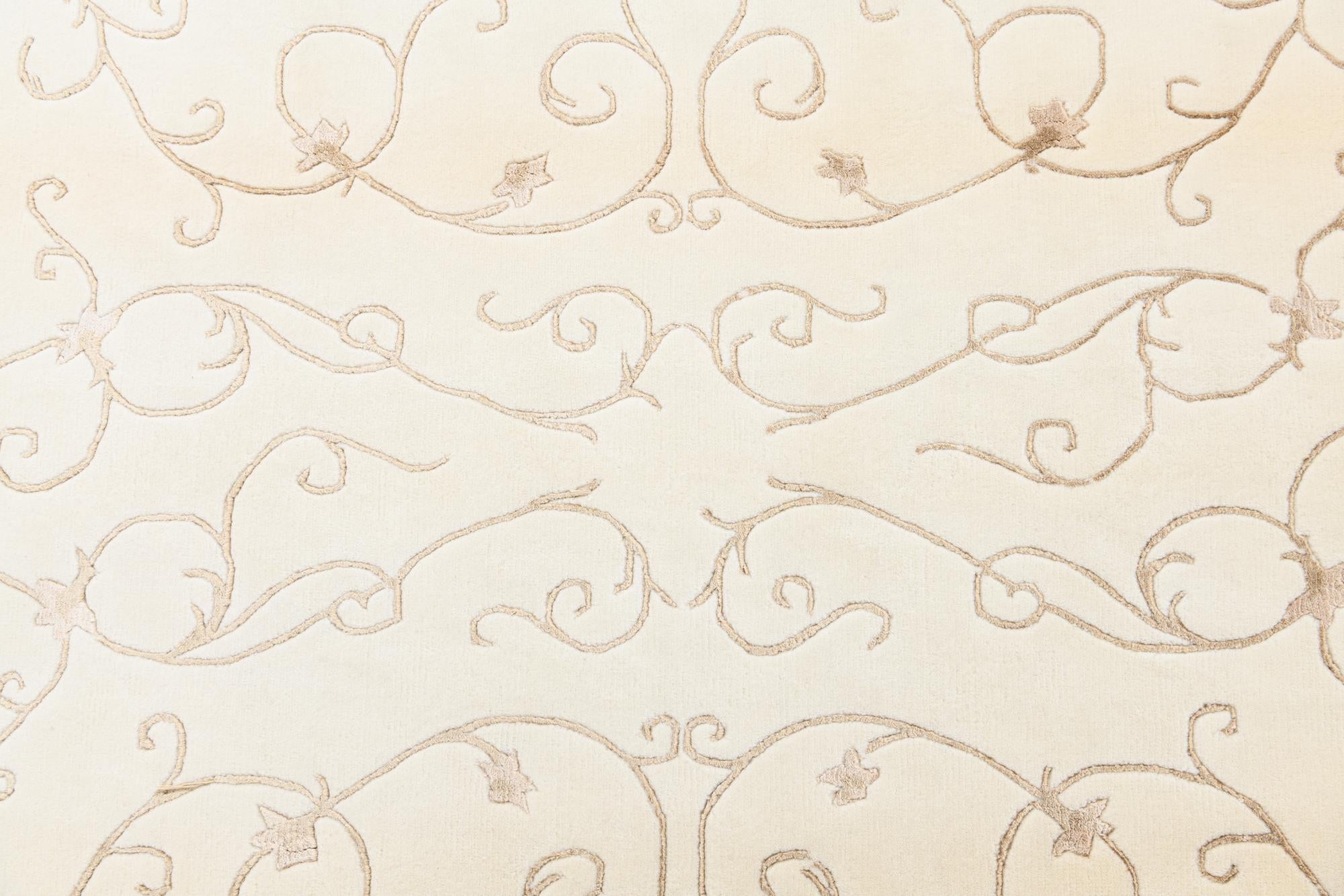 5' 7 x 7' 9 Hand Knotted Darya Wool Rug