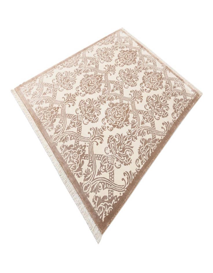 Detail image of 5' 10 x 7' 10  Hand Knotted Darya Wool Rug