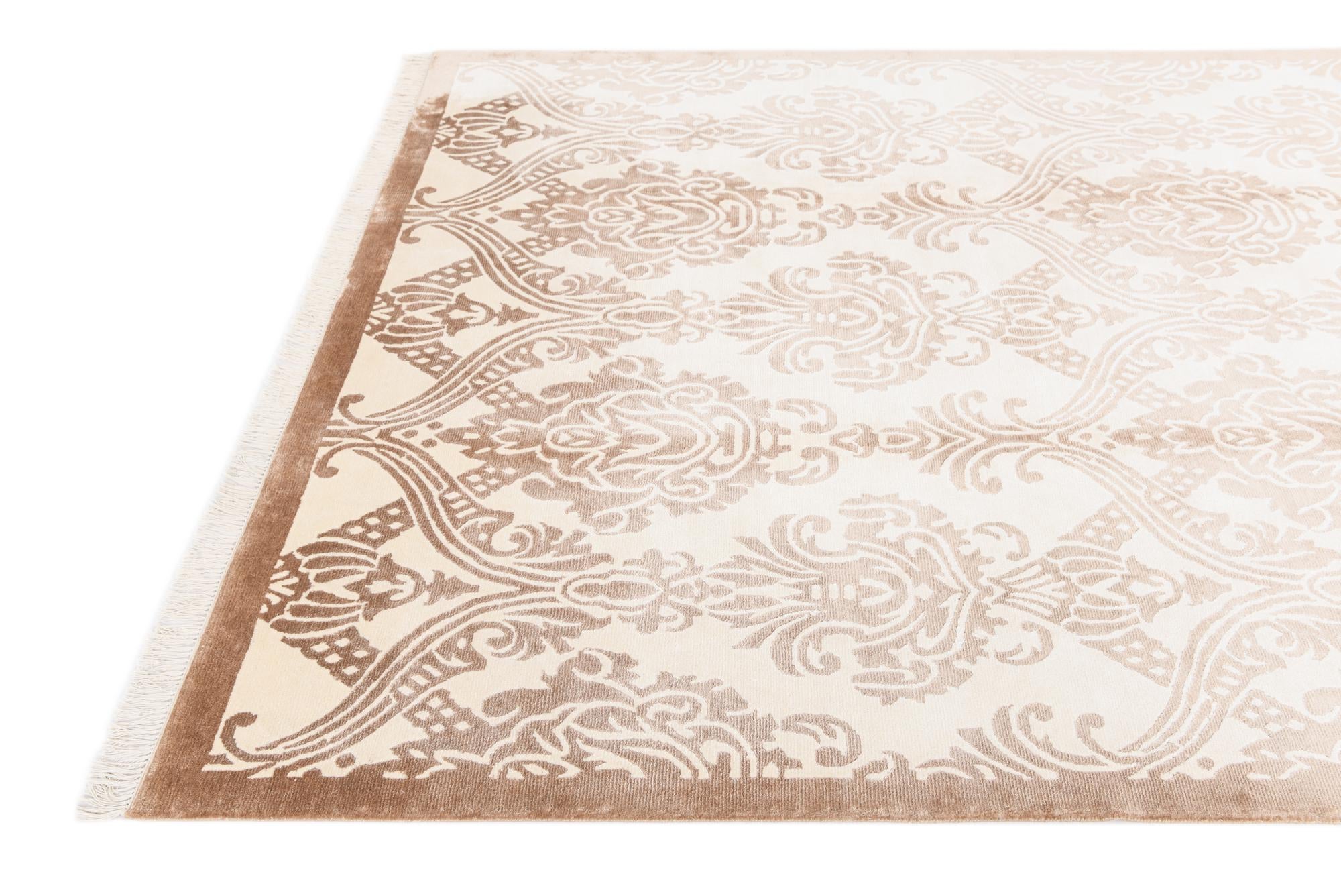 5' 10 x 7' 10 Hand Knotted Darya Wool Rug