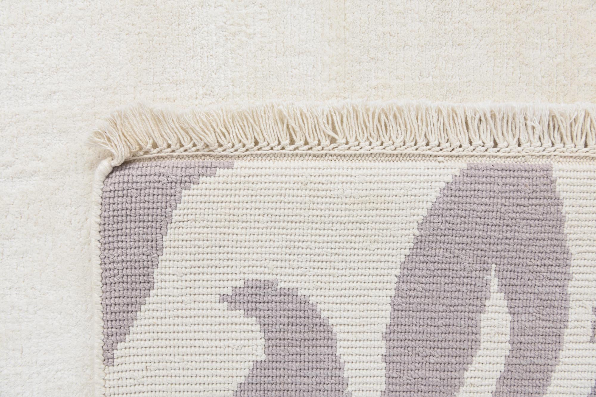 5' 6 x 8' 1 Hand Knotted Darya Wool Rug