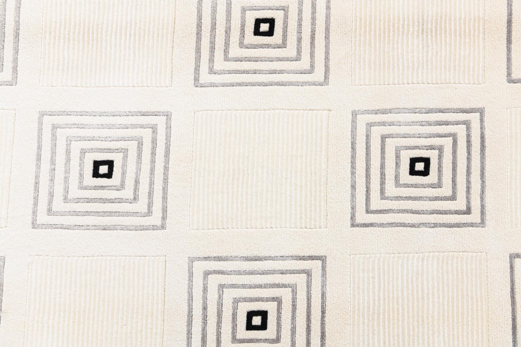 5' 6 x 7' 10 Hand Knotted Darya Wool Rug