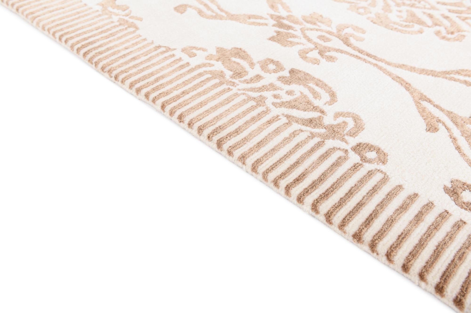 5' 10 x 8' 2 Hand Knotted Darya Wool Rug