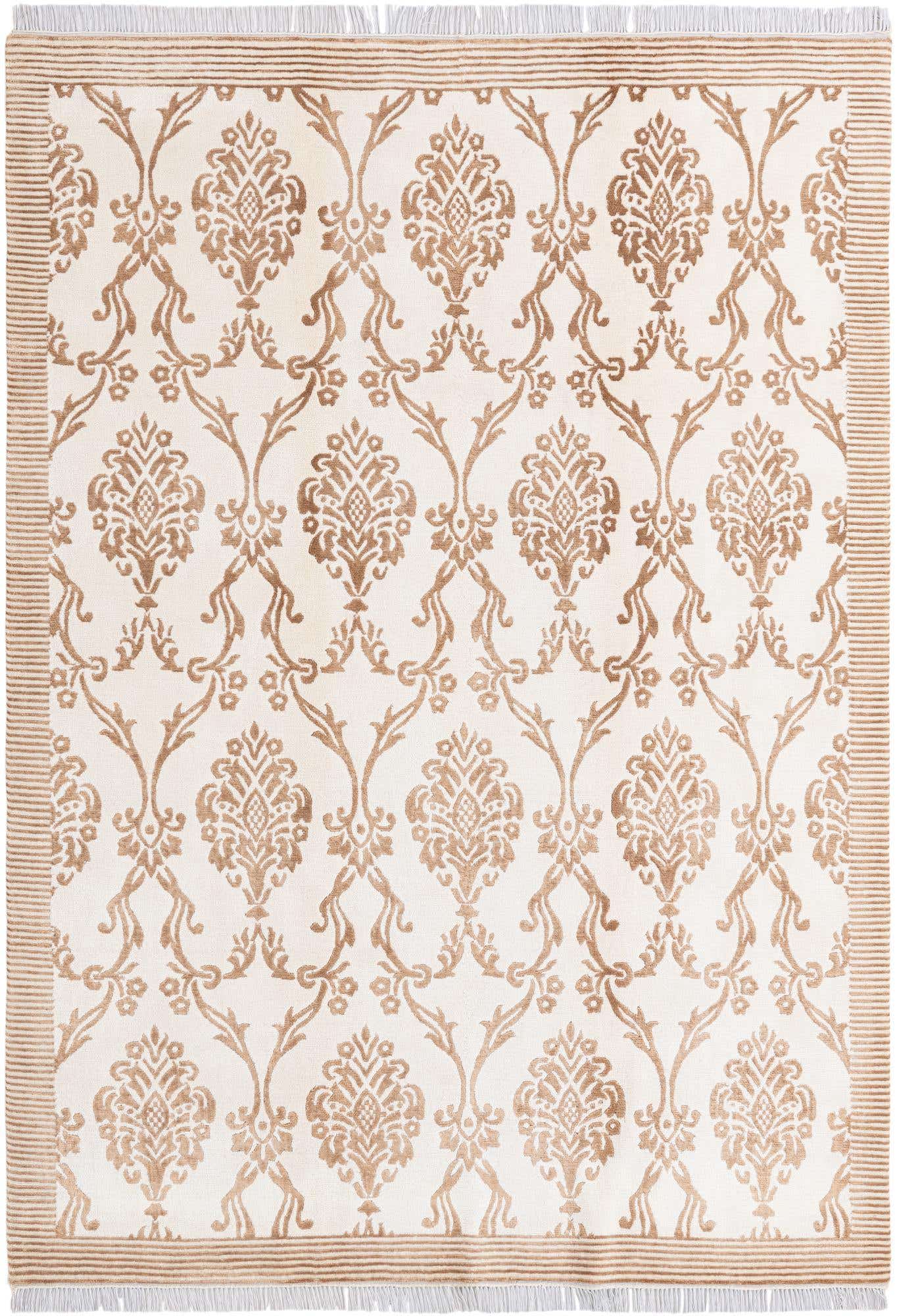 5' 10 x 8' 2 Hand Knotted Darya Wool Rug