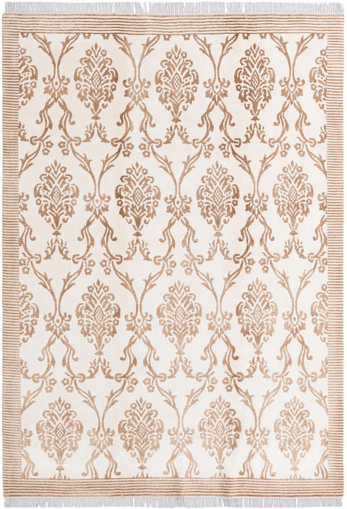 5' 10 x 8' 2 Hand Knotted Darya Wool Rug