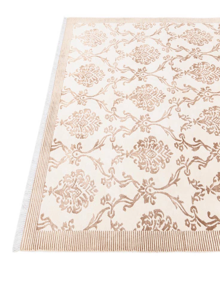 Detail image of 5' 9 x 8' 2  Hand Knotted Darya Wool Rug