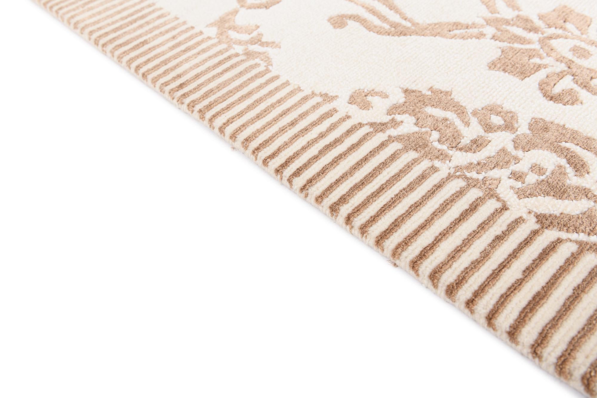 5' 9 x 8' 2 Hand Knotted Darya Wool Rug