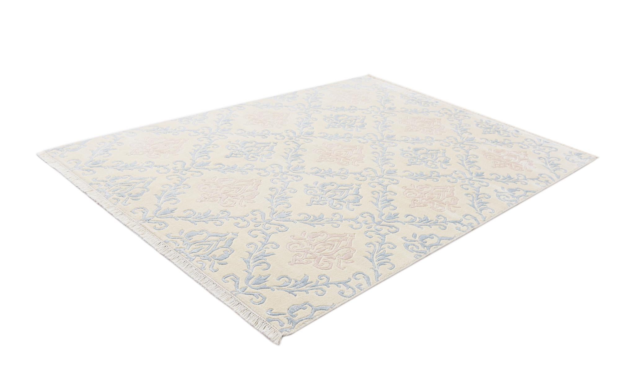 5' 5 x 8' 10 Hand Knotted Darya Wool Rug