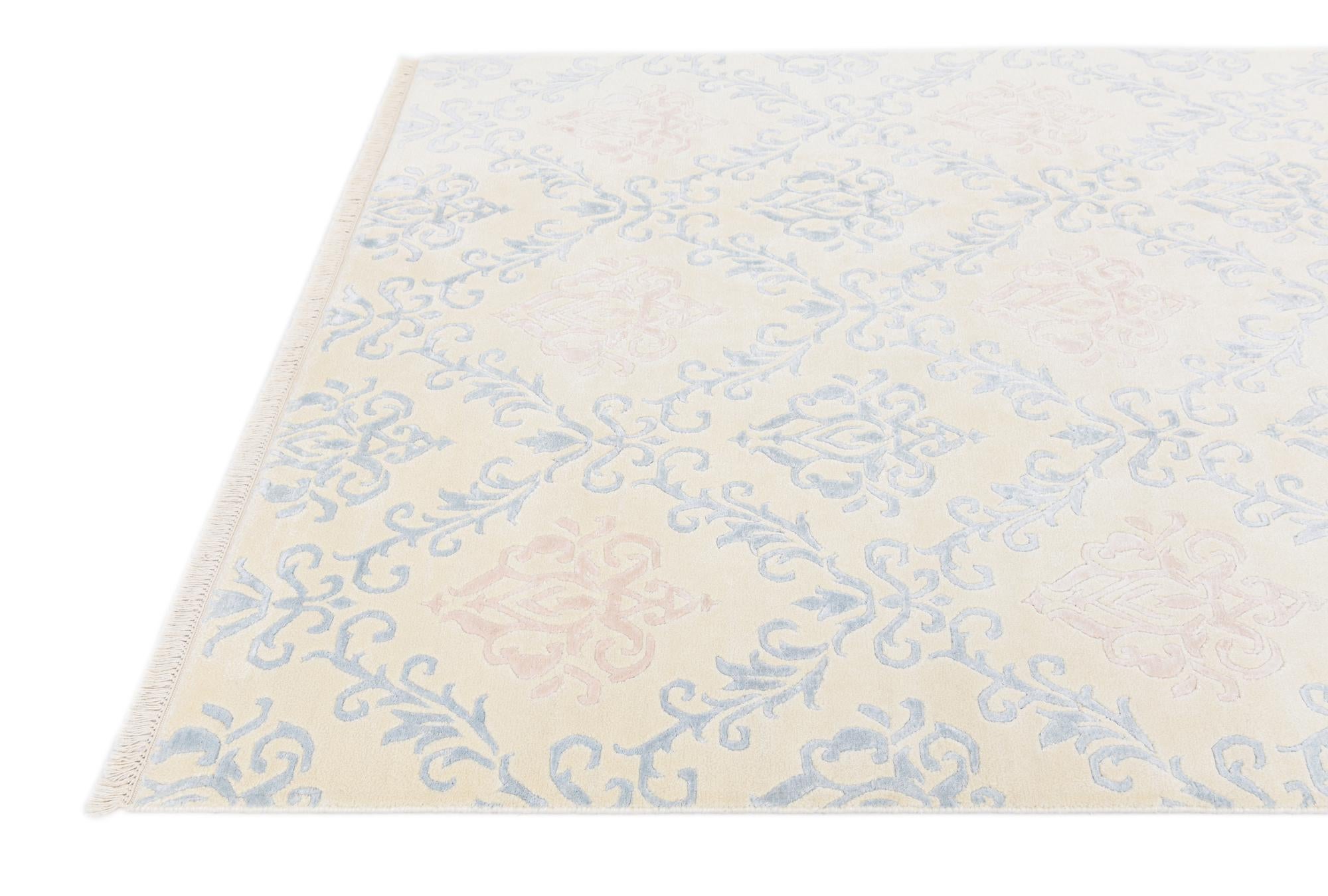 5' 5 x 8' 10 Hand Knotted Darya Wool Rug