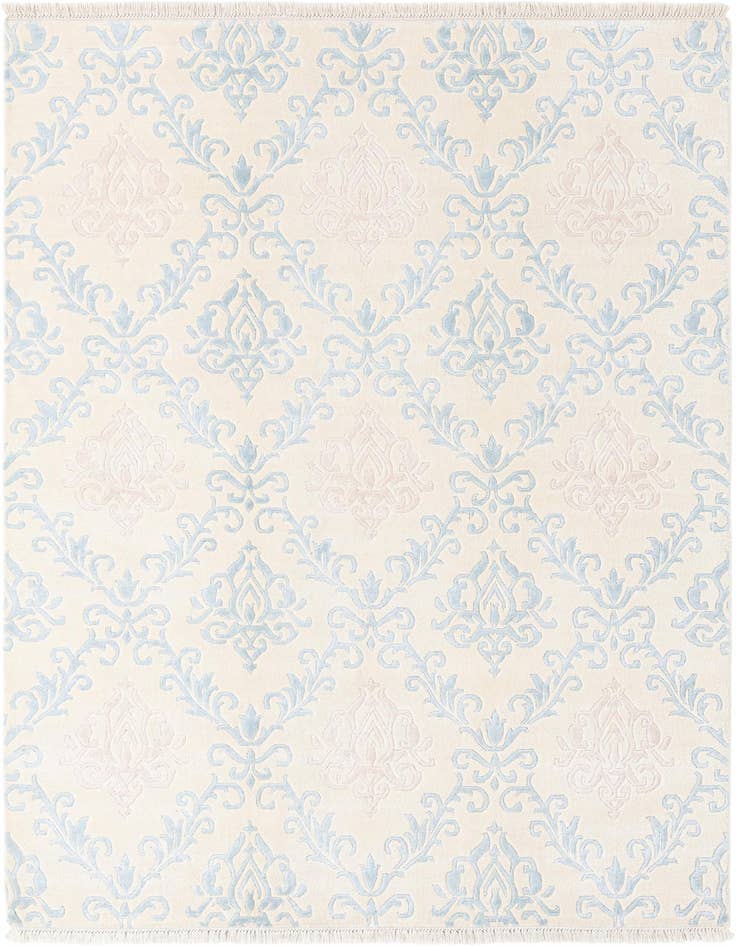 Detail image of 5' 5 x 8' 10 Hand Knotted Darya Wool Rug