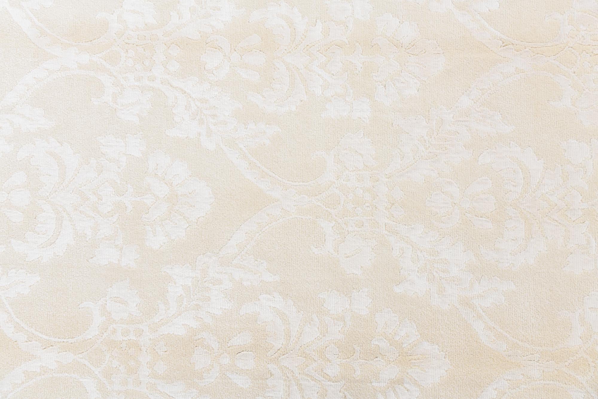 5' 7 x 7' 10 Hand Knotted Darya Wool Rug