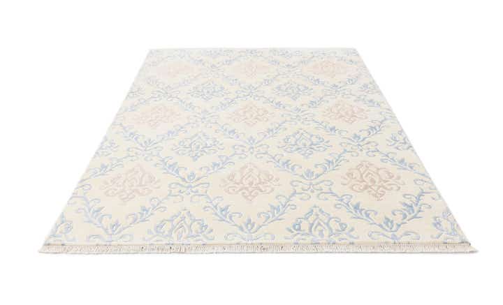 5' 7 x 7' 10 Hand Knotted Darya Wool Rug