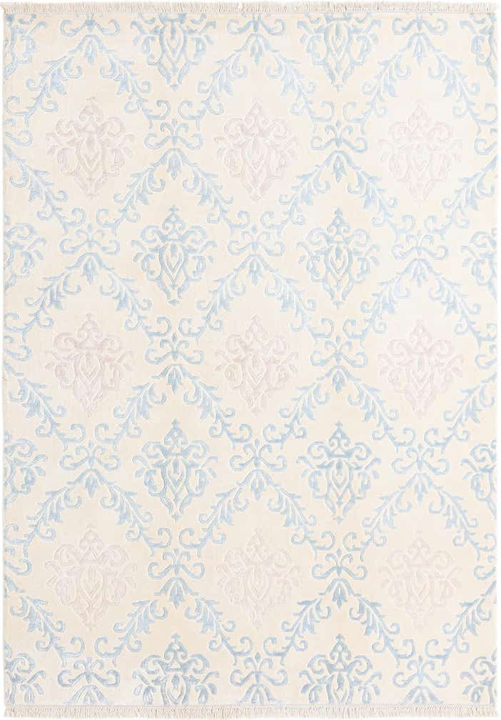 5' 7 x 7' 10 Hand Knotted Darya Wool Rug