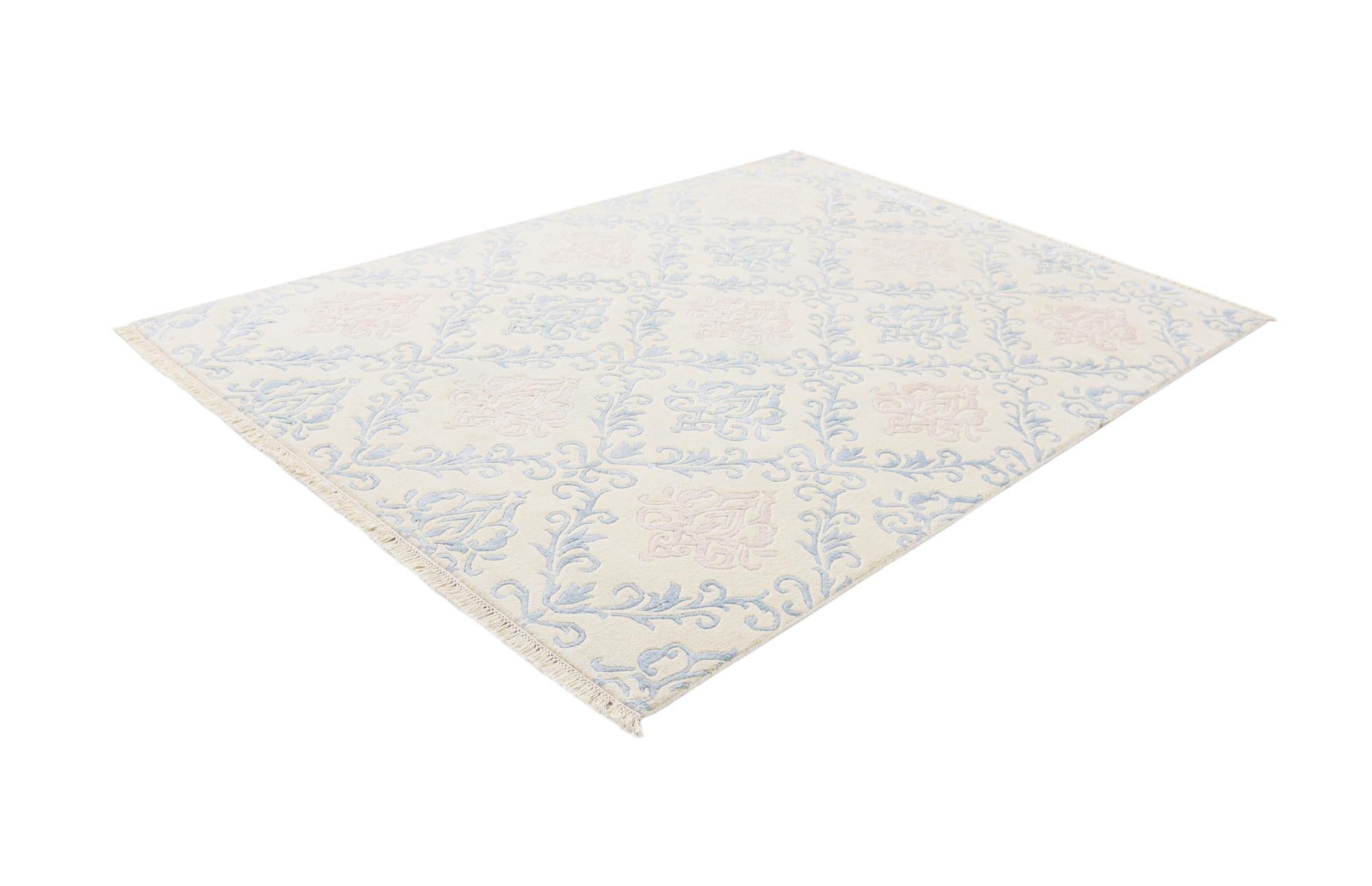5' 7 x 7' 9 Hand Knotted Darya Wool Rug