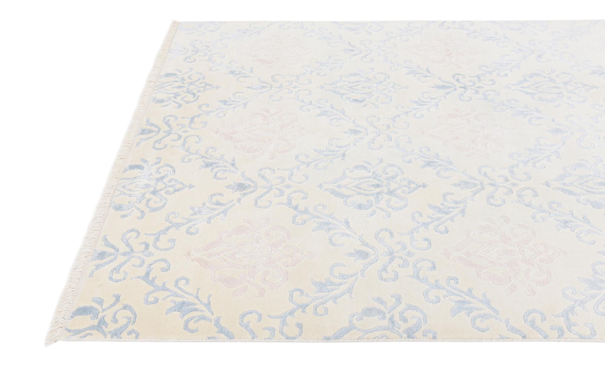 5' 7 x 7' 9 Hand Knotted Darya Wool Rug