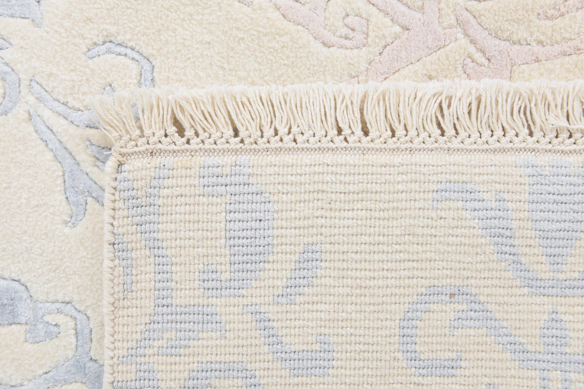 5' 7 x 7' 9 Hand Knotted Darya Wool Rug